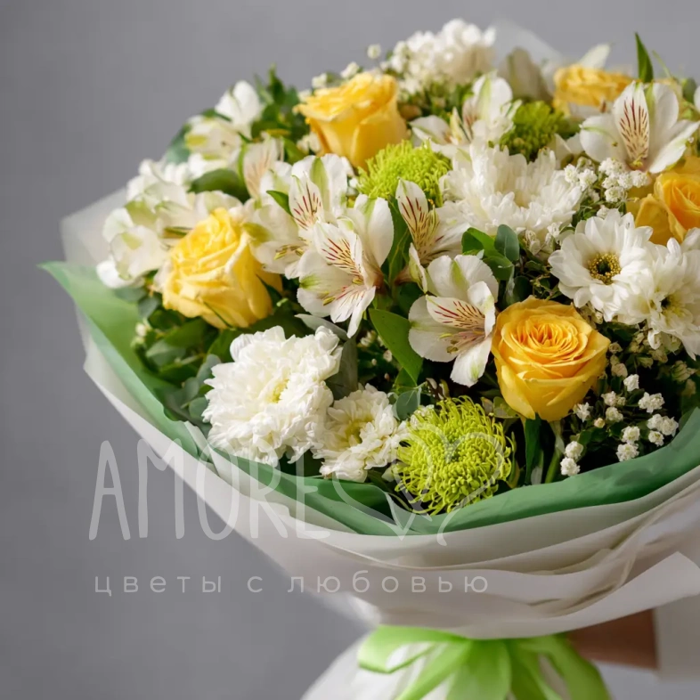 Букет с альстромериями &laquo;Мелодия лета&raquo;
