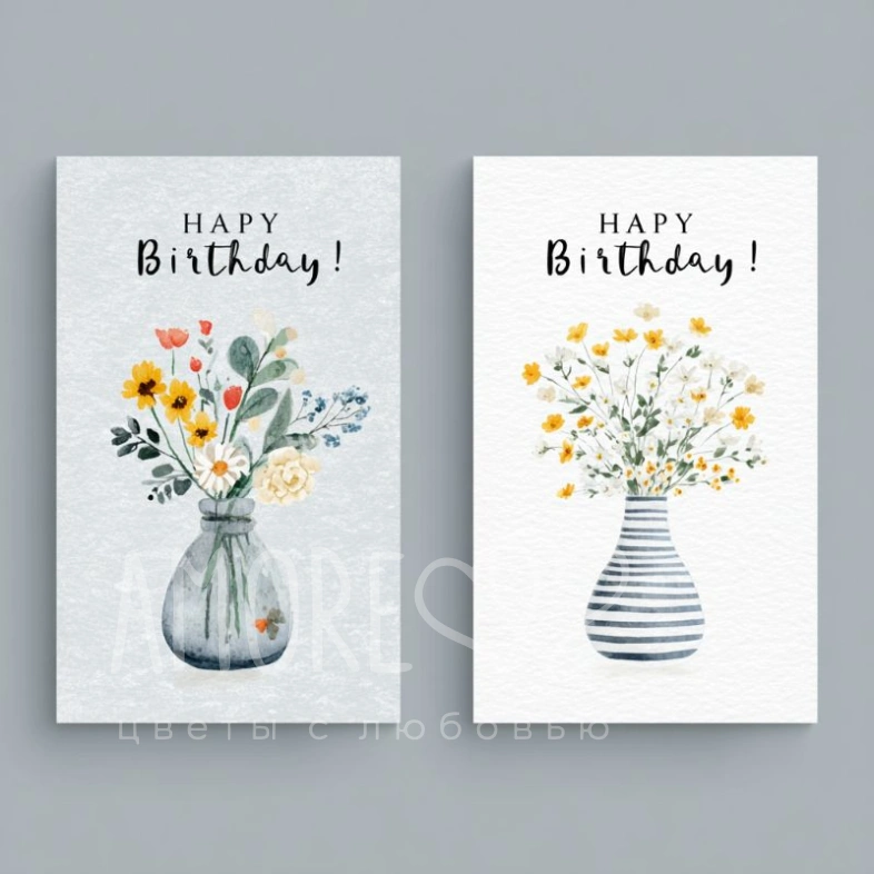 Открытка &laquo;С Днем Рождения&raquo;