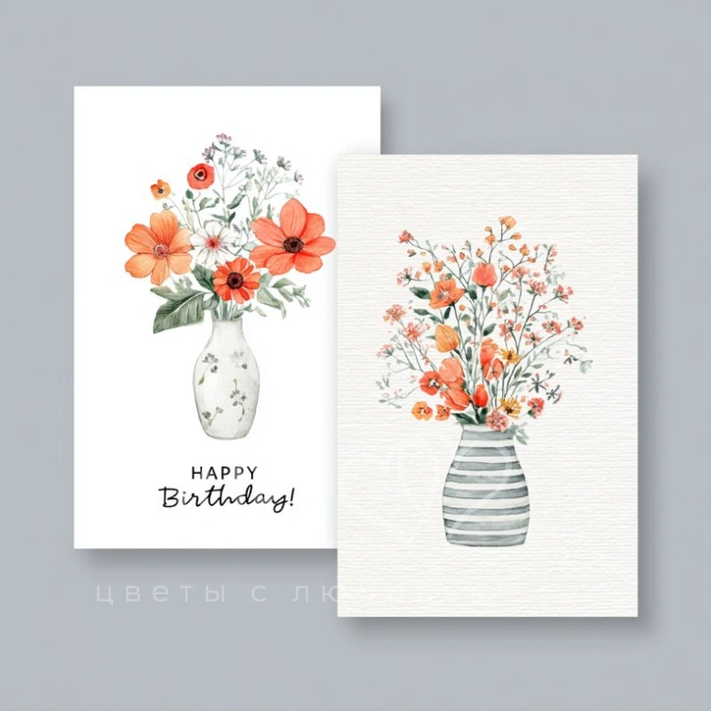 Открытка &laquo;С Днем Рождения&raquo;