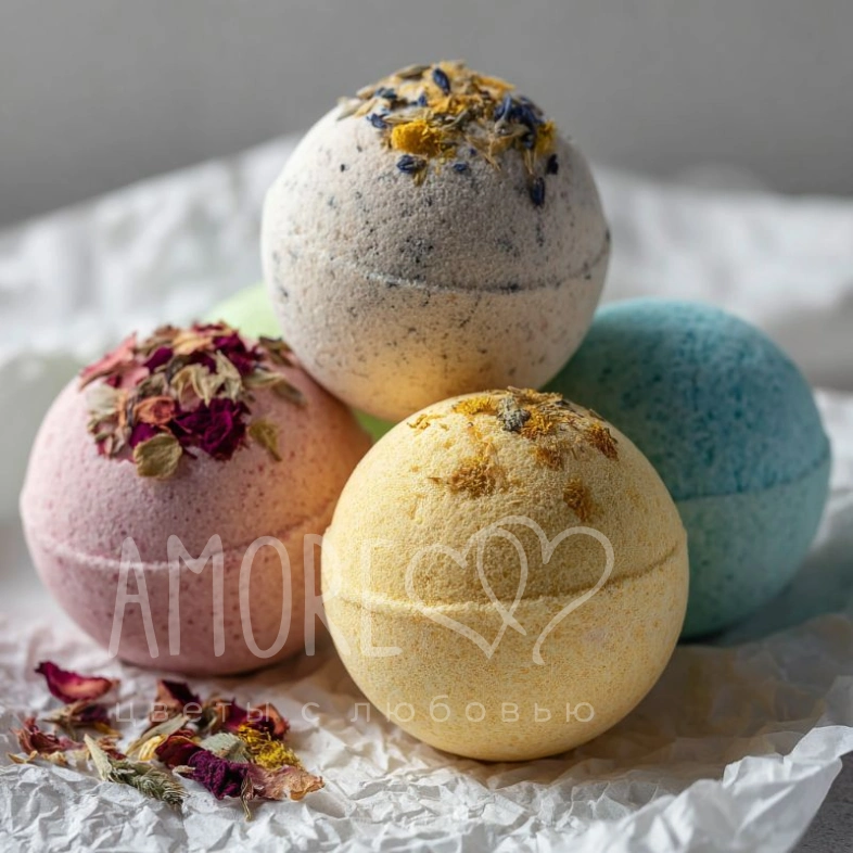 Бомбочка для ванны &laquo;Восточный цветок&raquo;